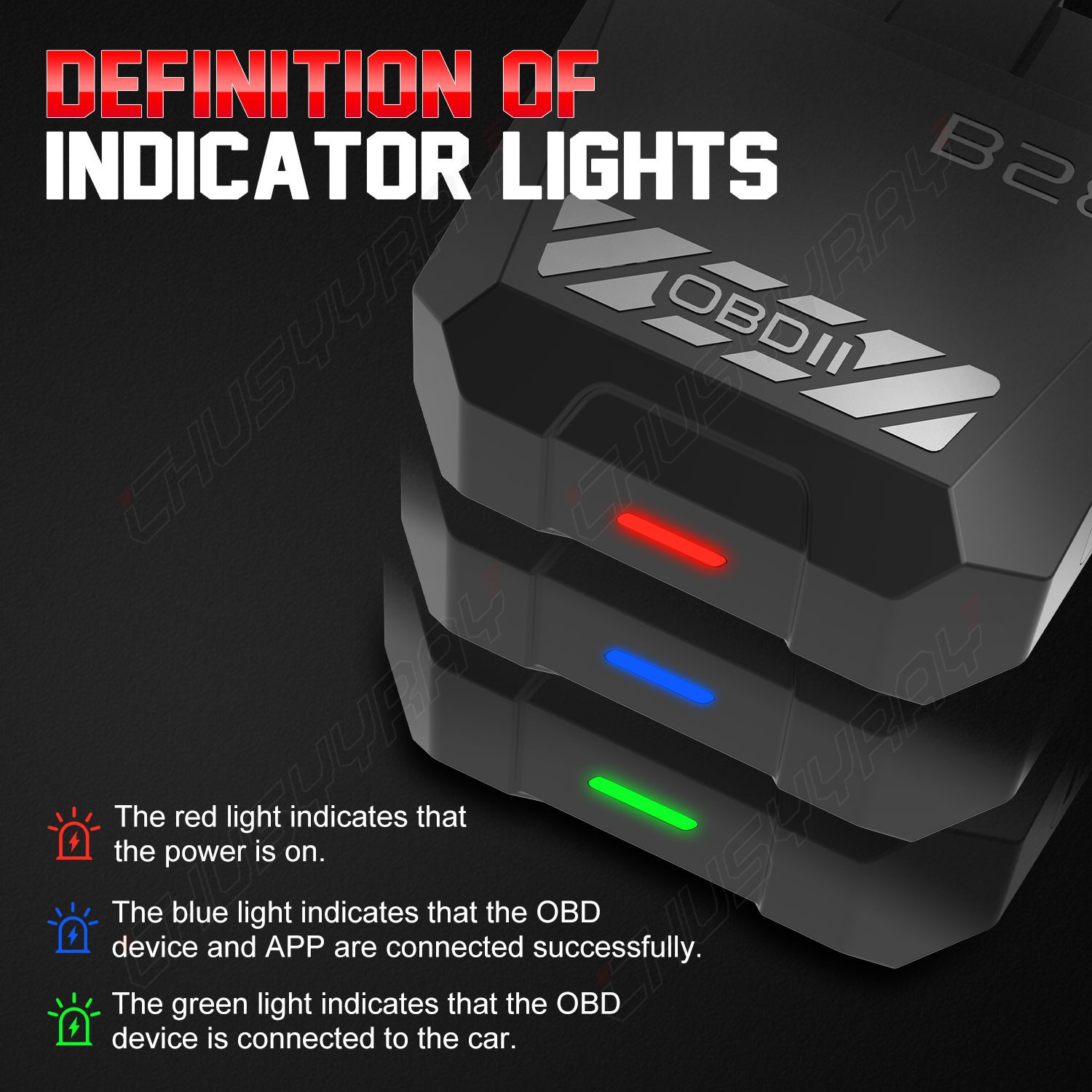 For Chevrolet Corvette Diagnostic Code Reader OBD2 Bluetooth Scanner Adapter US