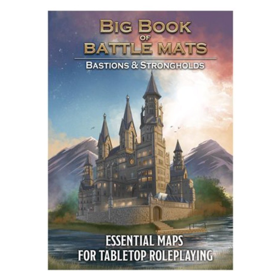 Loke Battle Mats: Big Book of Battle Mats - Bastions & Strongholds