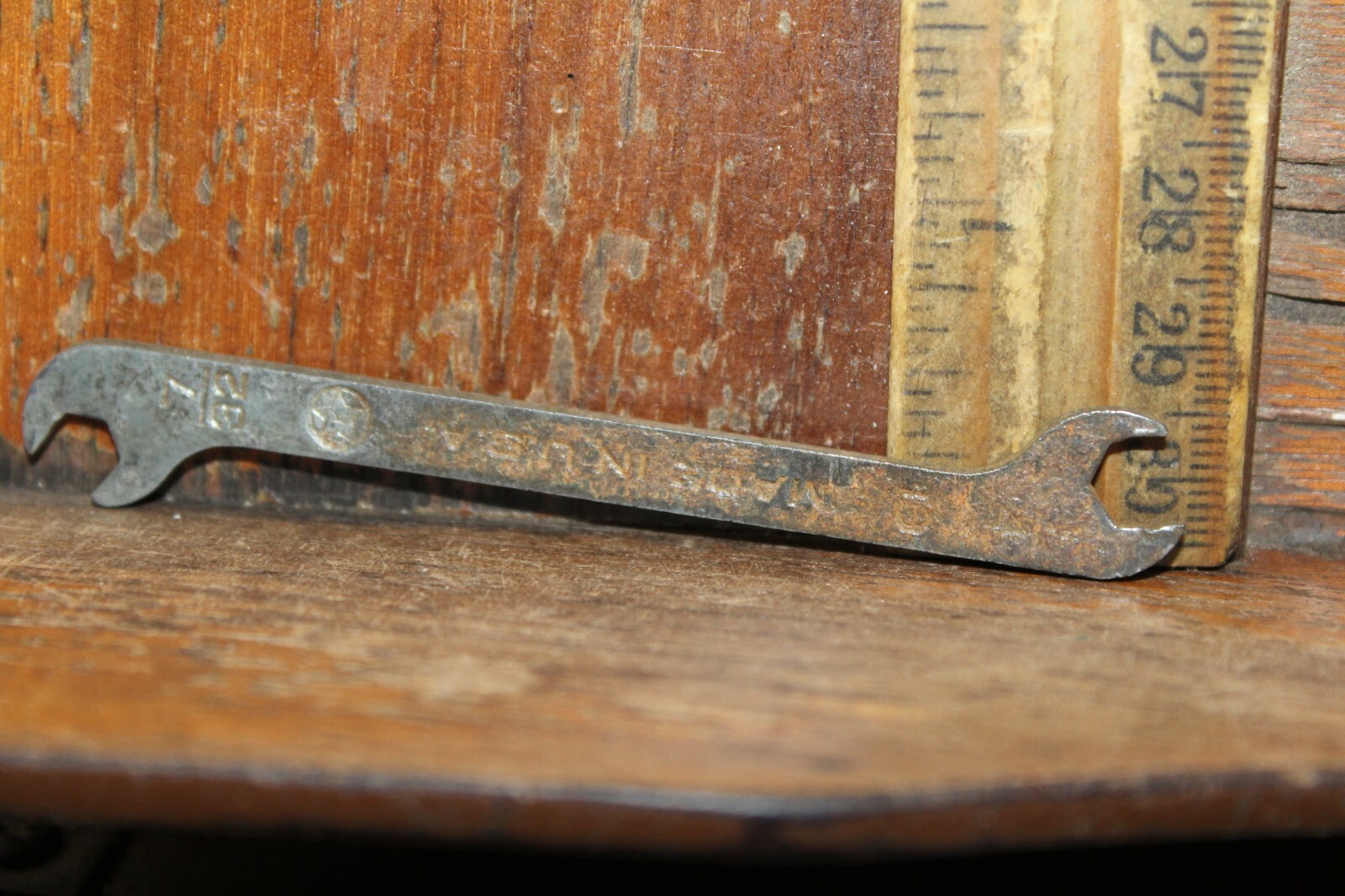 Vintage Wrench Combo Wrench K Star USA 7/32" & 1/4" Offset