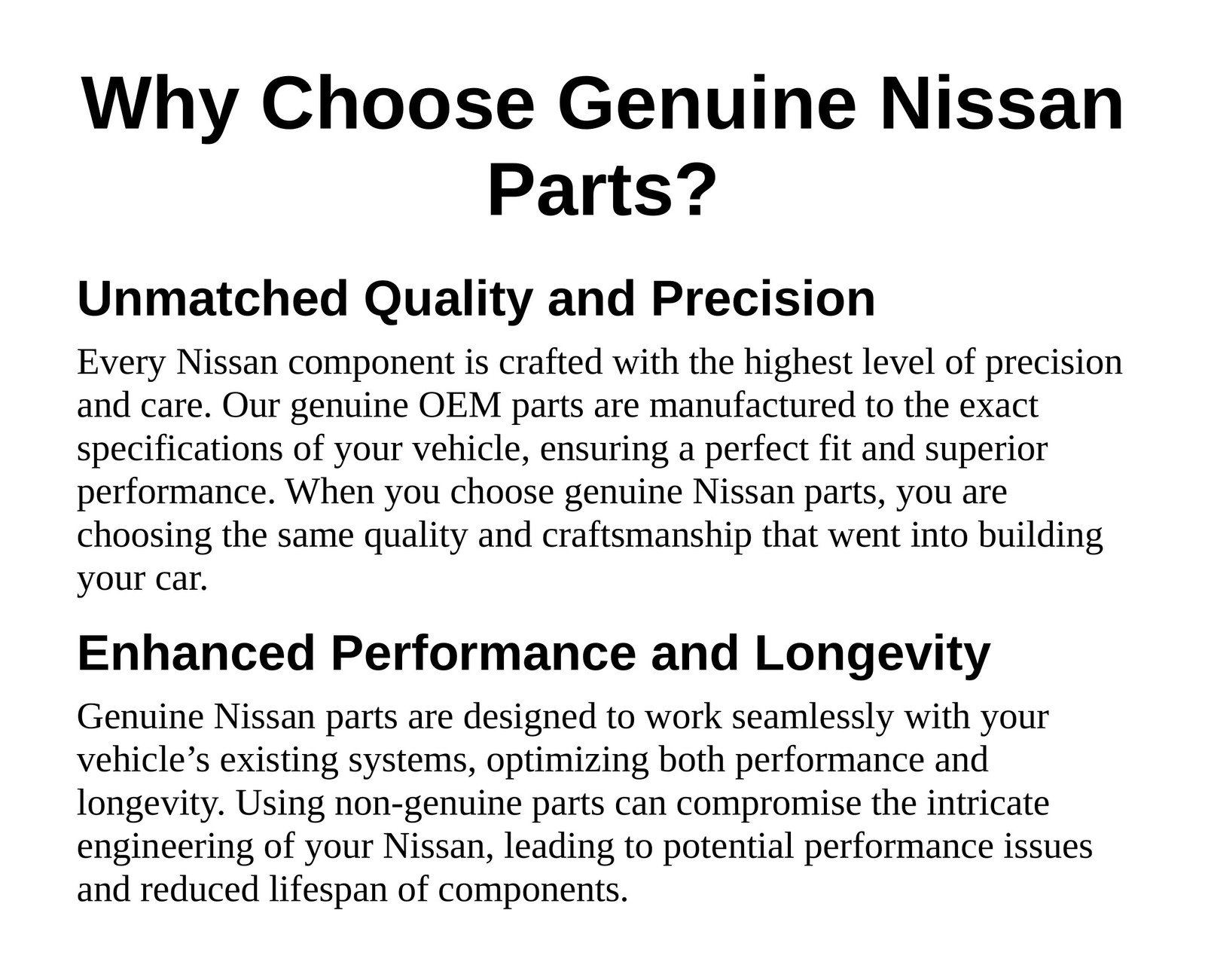 New Genuine Nissan Engine Valve Cover Bolt (1998-2004) OE 132243S50A