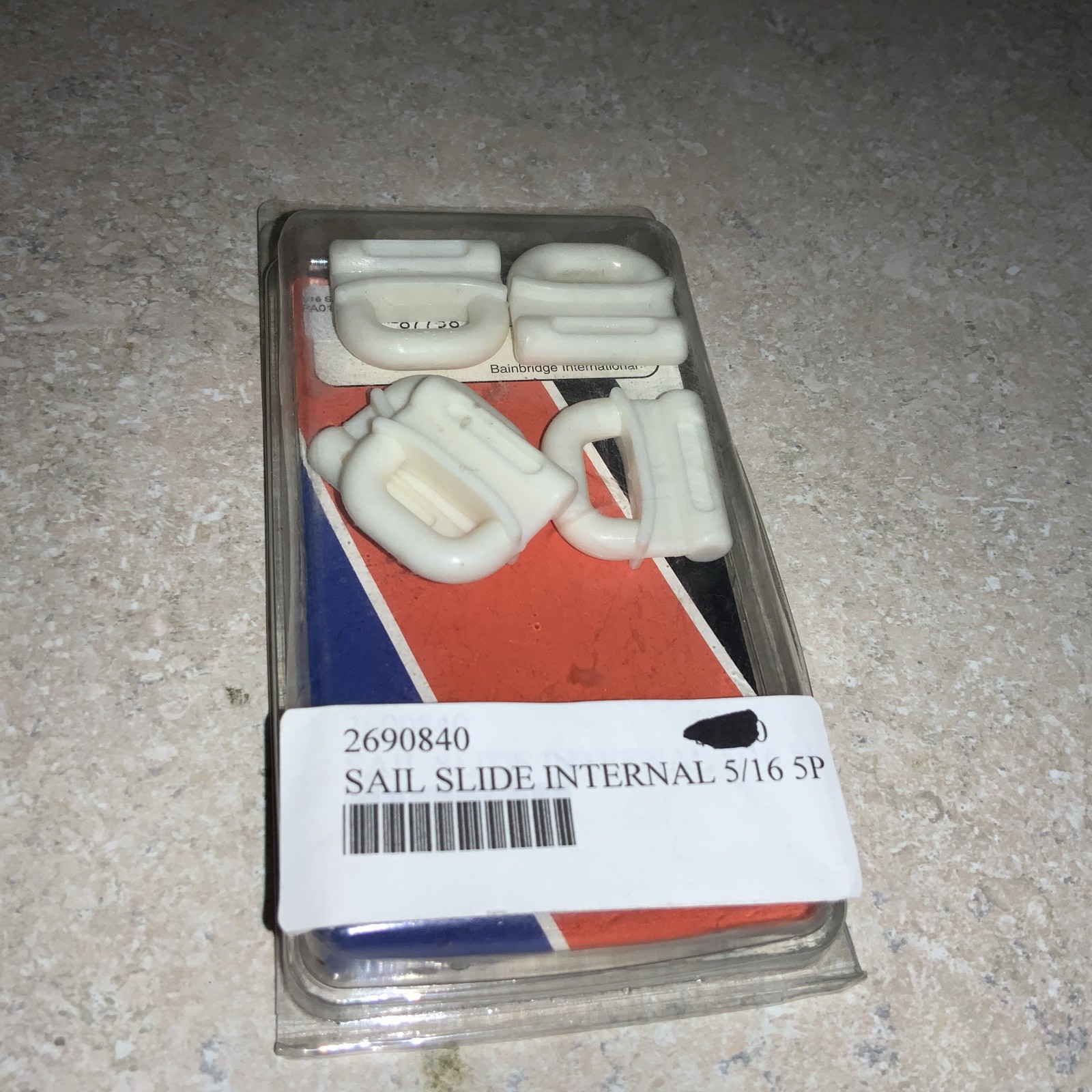 NEW: PA016/5 Sail Slugs Slides 5/16" Package of 5 Made in USA by Bainbridge