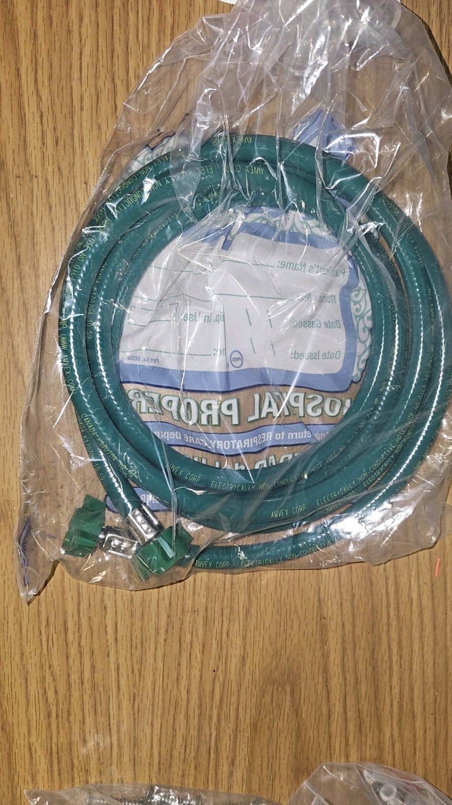 Oxygen O2 Hose with D.I.S.S fittings, any length you want (priced per foot)