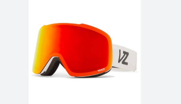 VonZipper Outro Snow Goggles (White Gloss /Wildlife Fire Chrome) AZYTG00139 WFC