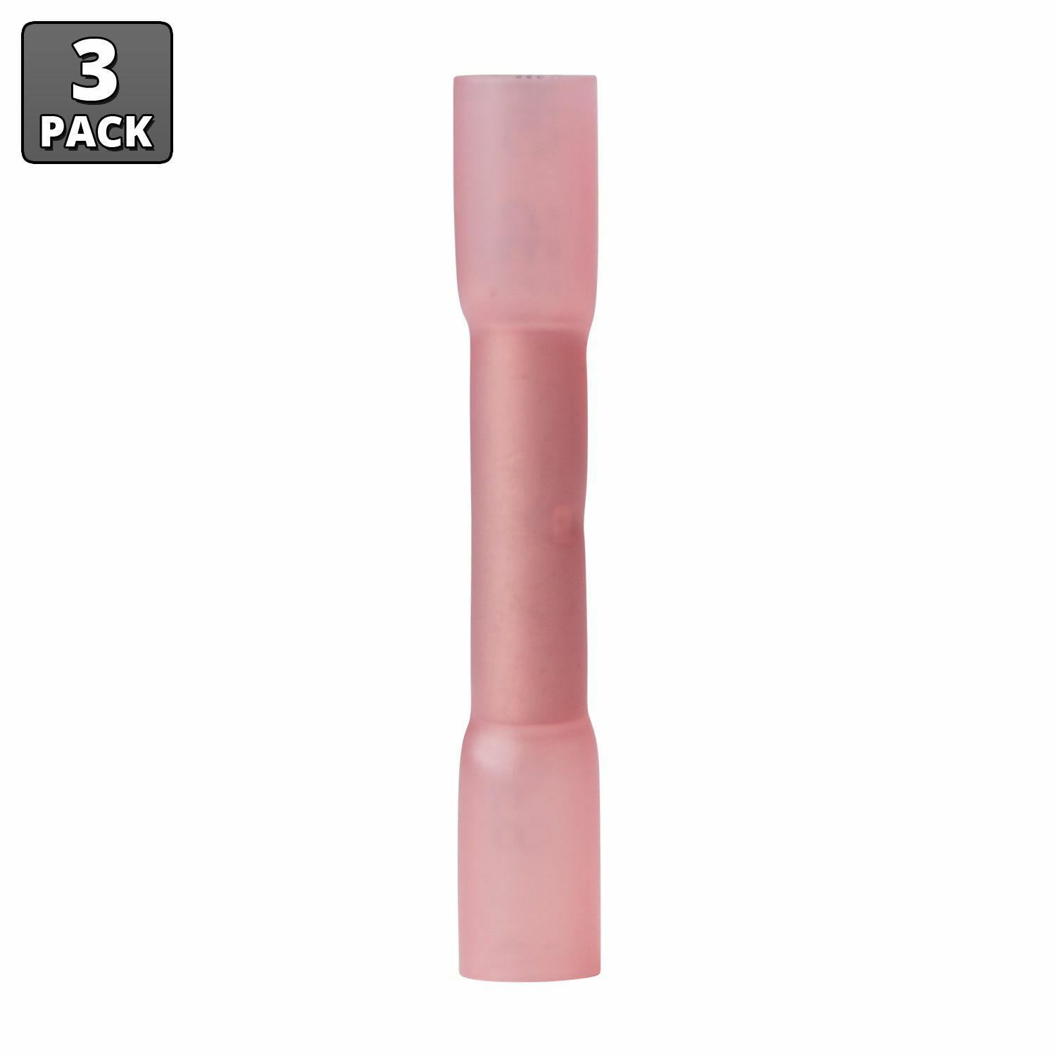 Ancor 309003 22-18 AWG Heat Shrink Butt Connectors - 3 Pack