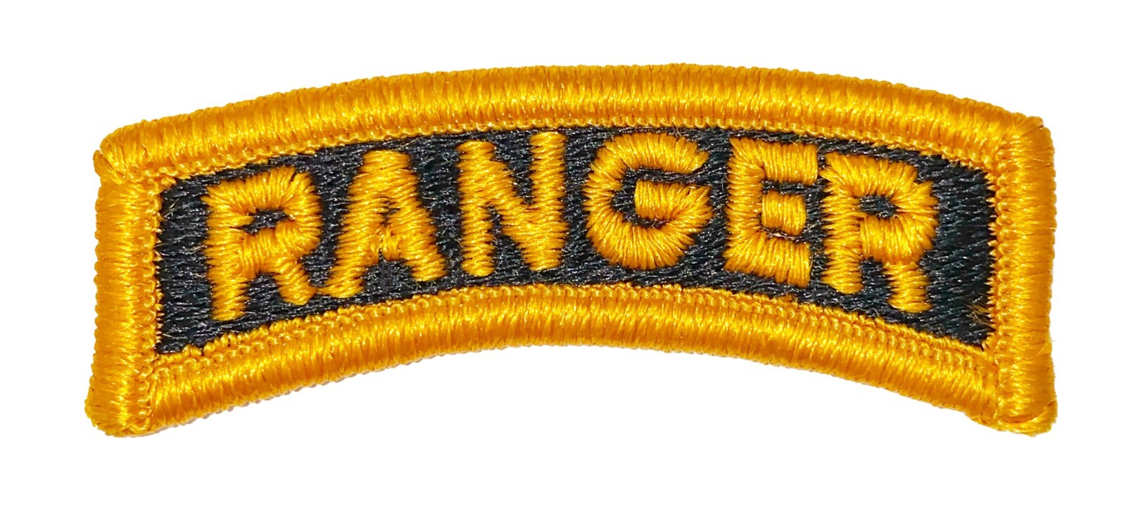 Ranger Tab Gold and Black With Hook Fastener (sold as each)
