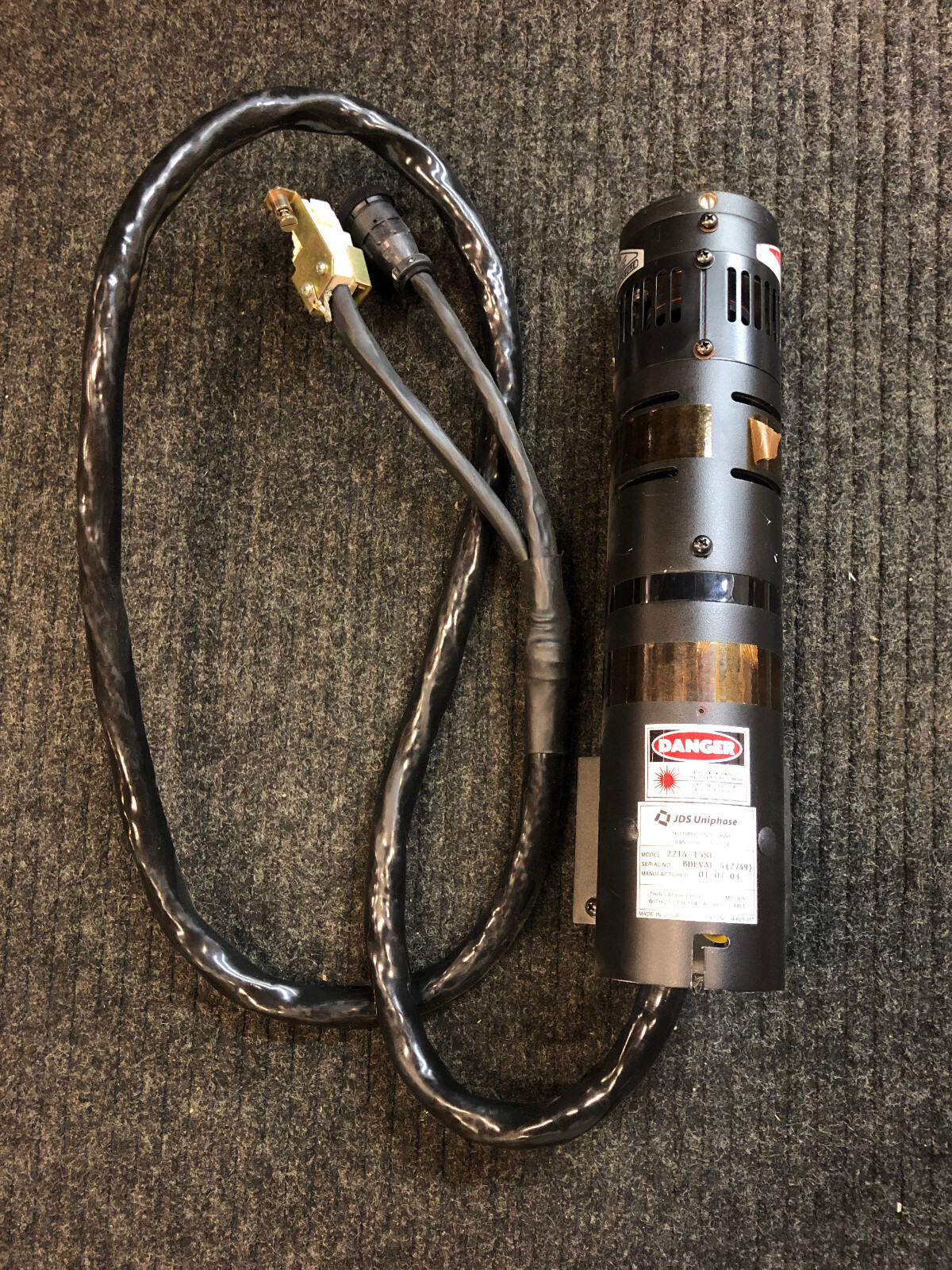 JDS Uniphase Model 2214-15SL Argon Ion Laser Head | Pre Owned