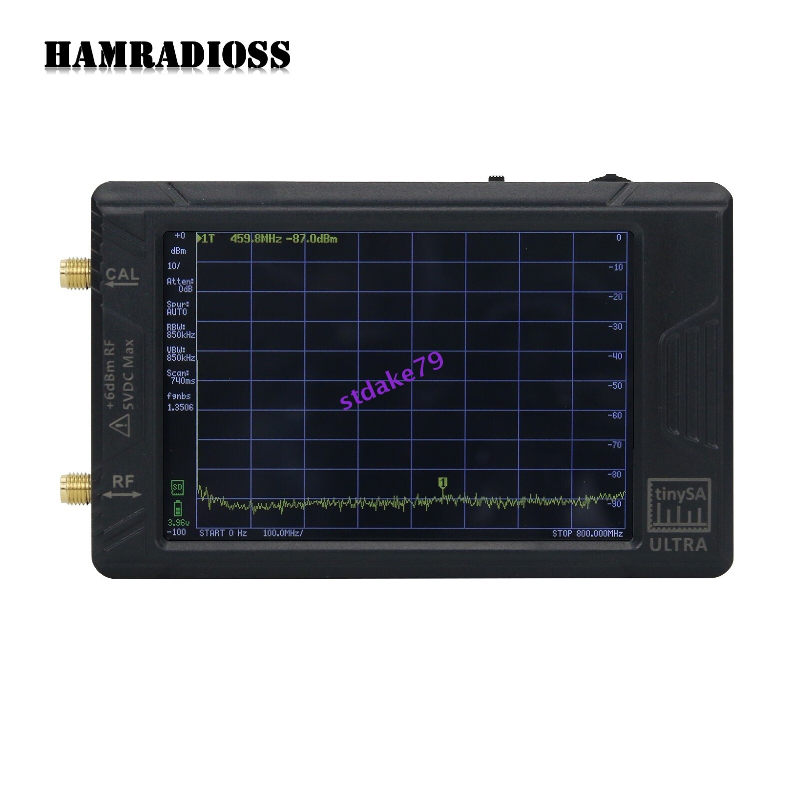ULTRA 100kHz-5.3GHz RF Signal Generator Tiny Spectrum Analyzer for tinySA New