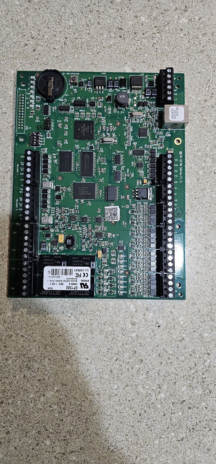 MERCURY EP1502 Intelligent Dual Reader Controller Board