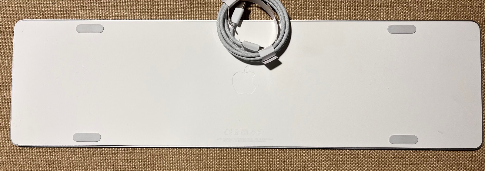 Apple Magic Keyboard Model A3119 W/ Touch ID & Numeric Keypad, White, Never Used