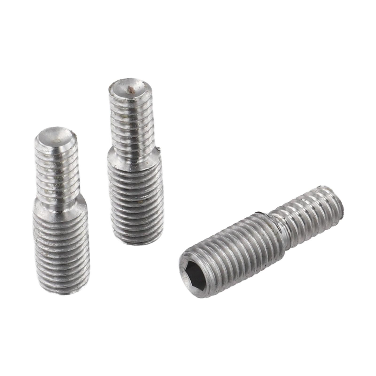 3 Piece Threaded Screw Adapter Set for 14 20 to 516 24 Threaded Screws