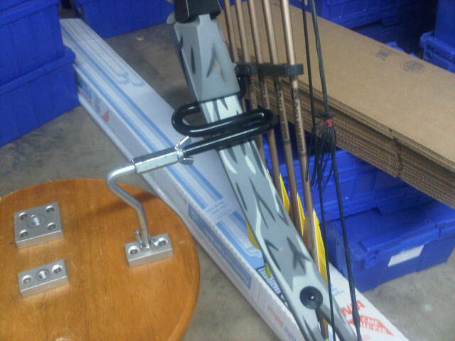 Bow Holder for  Bow Fishing  Boat Mount Proudly Made In The USA*