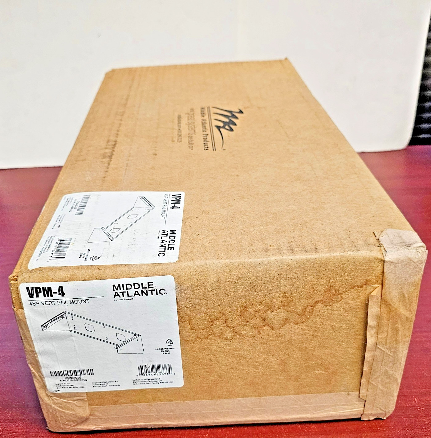 Middle Atlantic VPM-4 VPM Series Vertical Panel Wall Mounted Rack NEW Sealed