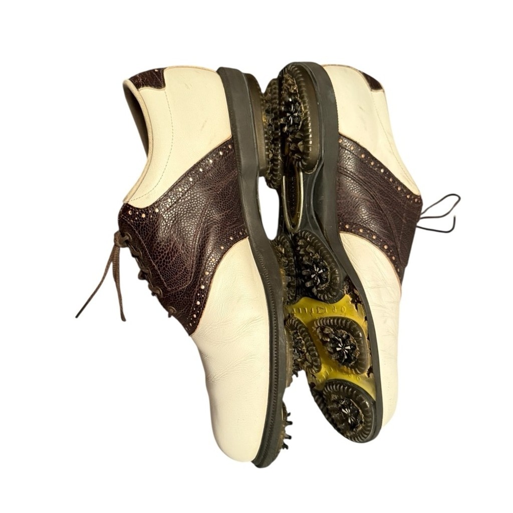 FootJoy Brown and White Men's Oxfords