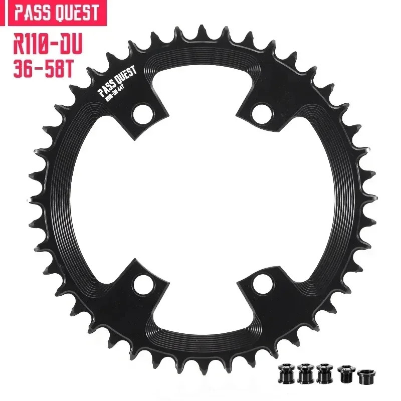 Chainring 110 BCD for 36 38 40 42T 44 46T 48 50T 54 56 58T 60 Road Chain Ring