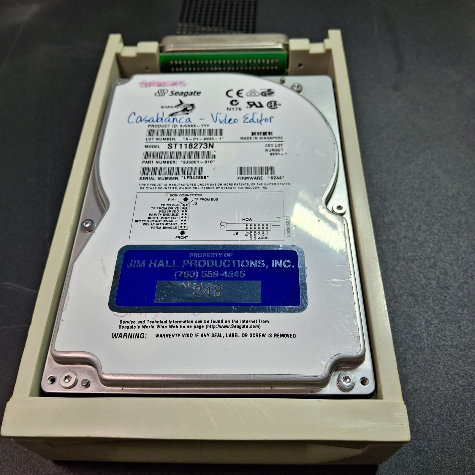 MacroSystem Casablanca Classic DV Editor – Render Accelerator – Tested I/O