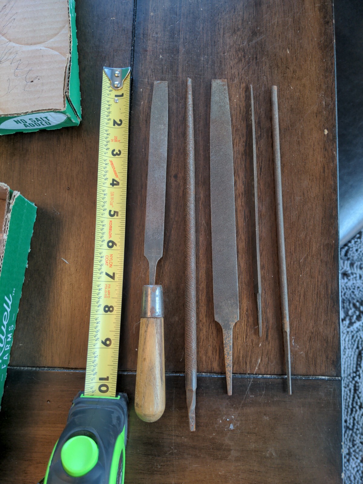 vintage lot of woodworker carpenter's metal files rasps