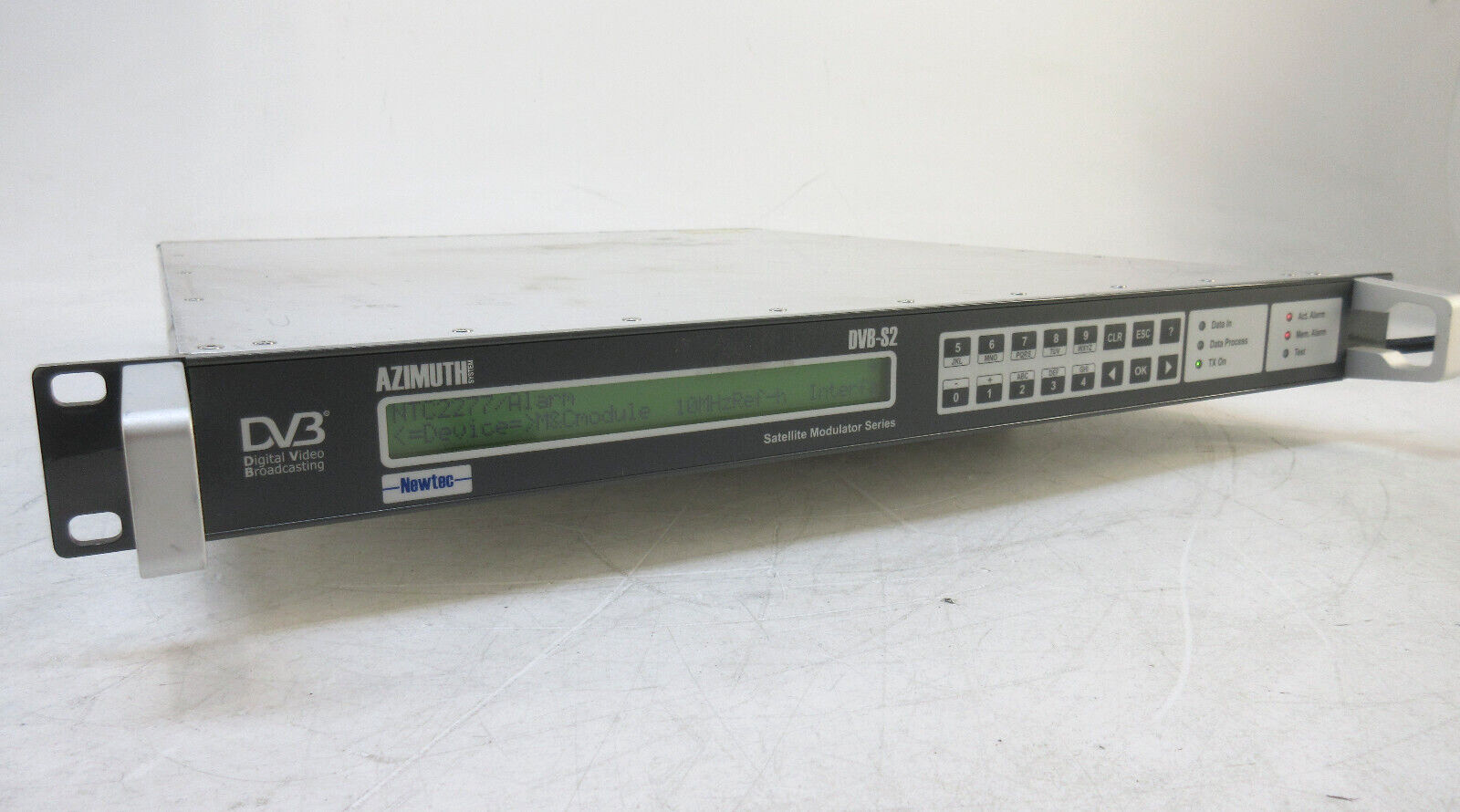 Newtec Azimuth DVB-S2 Broadcast Satellite Modulator Type: NTC/2277/xF