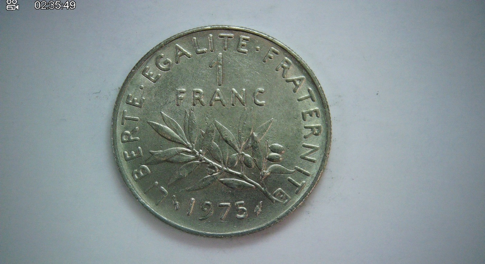 France 1975 1 Franc Semeuse (La Semeuse) 1 Franc Coin