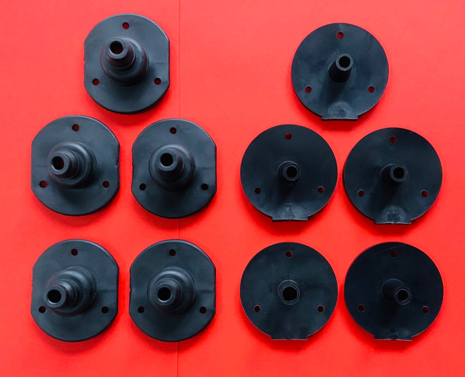 10 x Towing Socket Gasket 12N 12S & Flat Sided 7 & 13 Pin Rubber Flexible Towbar