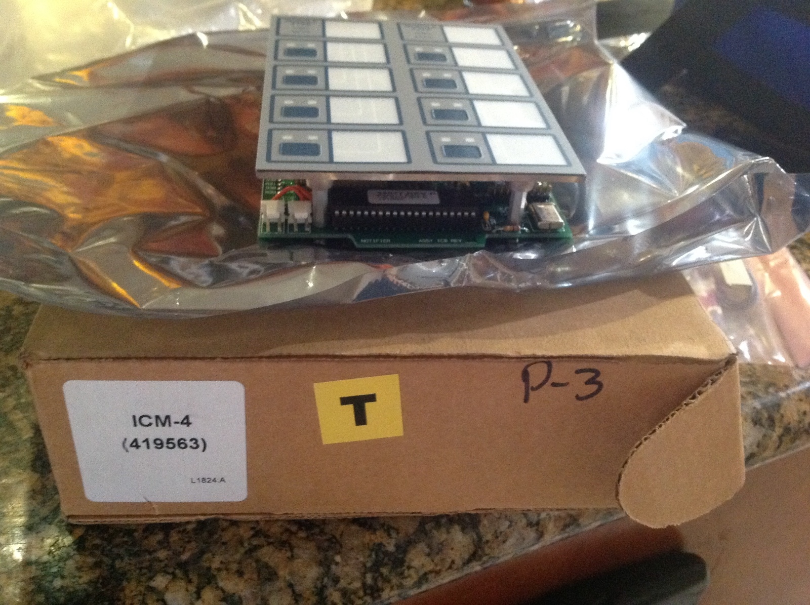 NOTIFIER ICM-4. 419563 Module Fire Alarm Control Unit