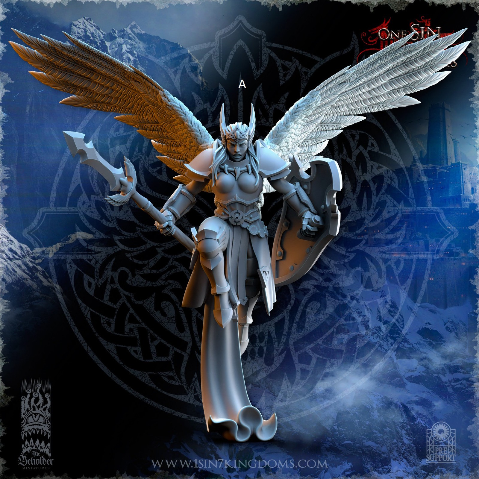 Storm Wolves Valkyrie Eternals | The Beholder Miniatures
