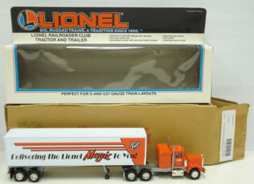 Lionel 6-12875 O Gauge Lionel Railroader Club Tractor & Trailer Truck NIB