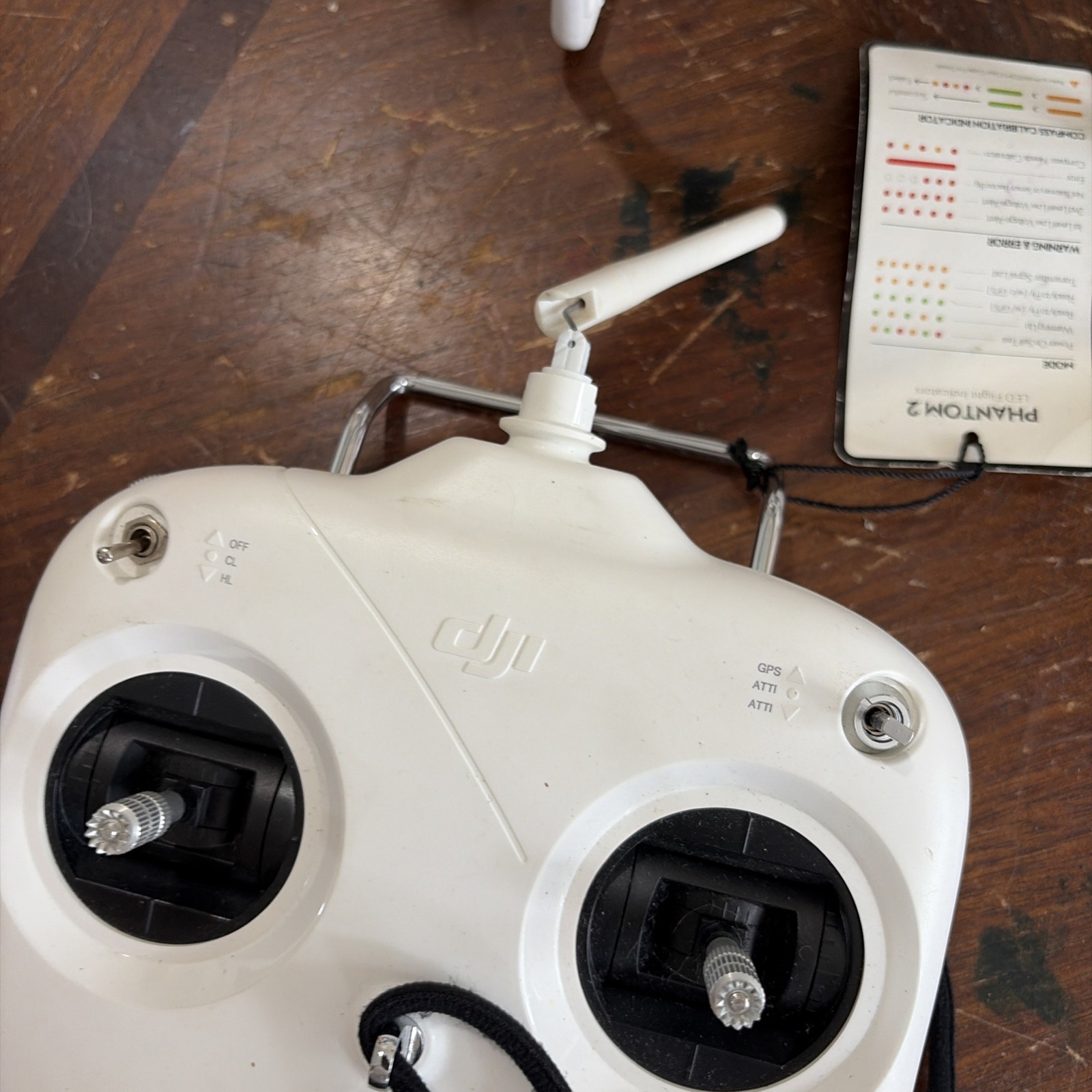 DJI Phantom 2 P330Z Drone White Red Untested Parts Only