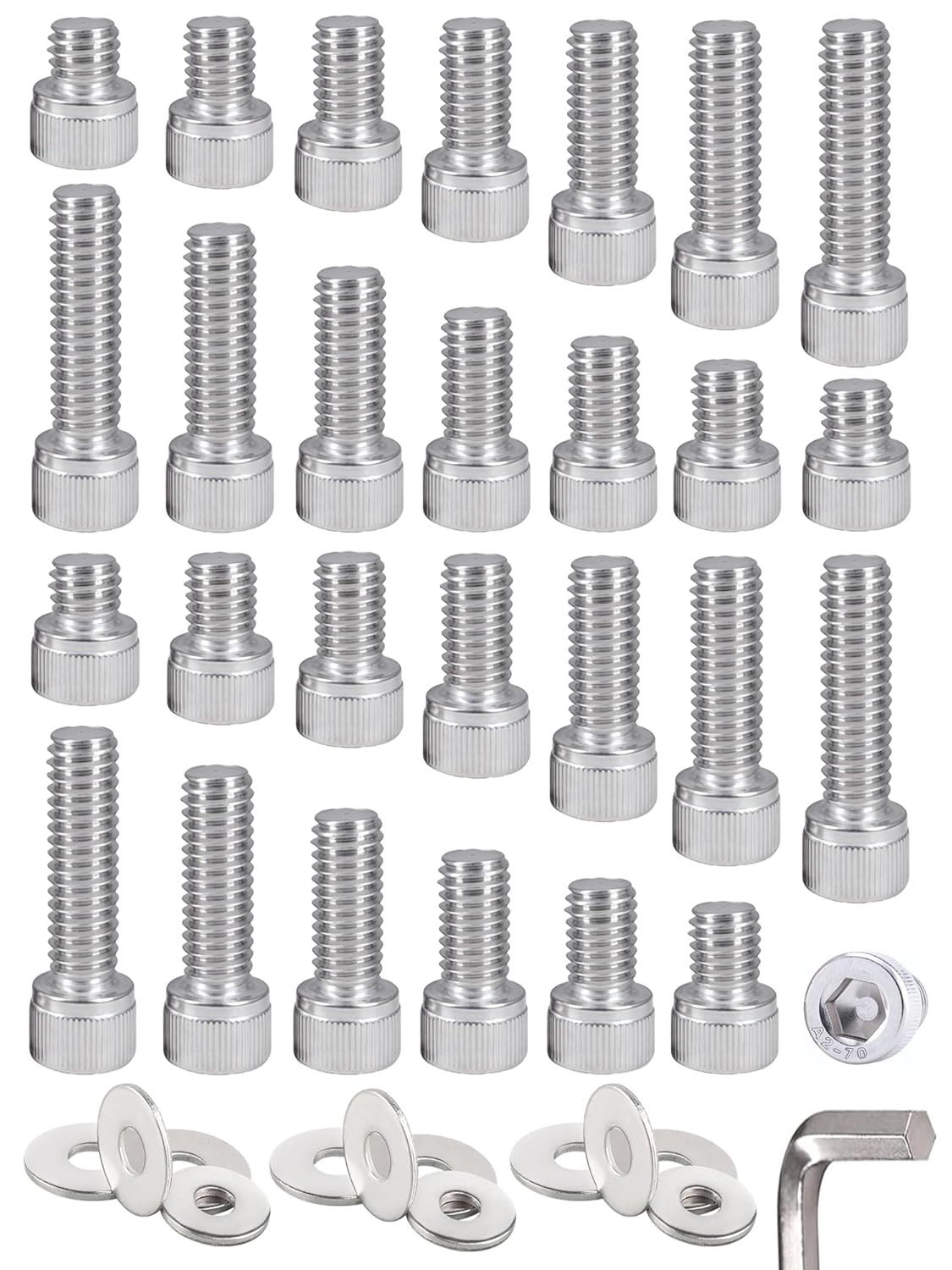 40 Pieces 1/4 Inch Screw Camera Accessories Camera Screws Mount Set for Tripo...