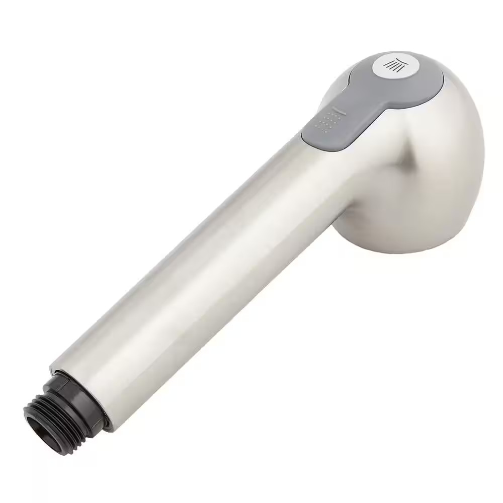Pull Out Sprayer Head in Brushed Nickel