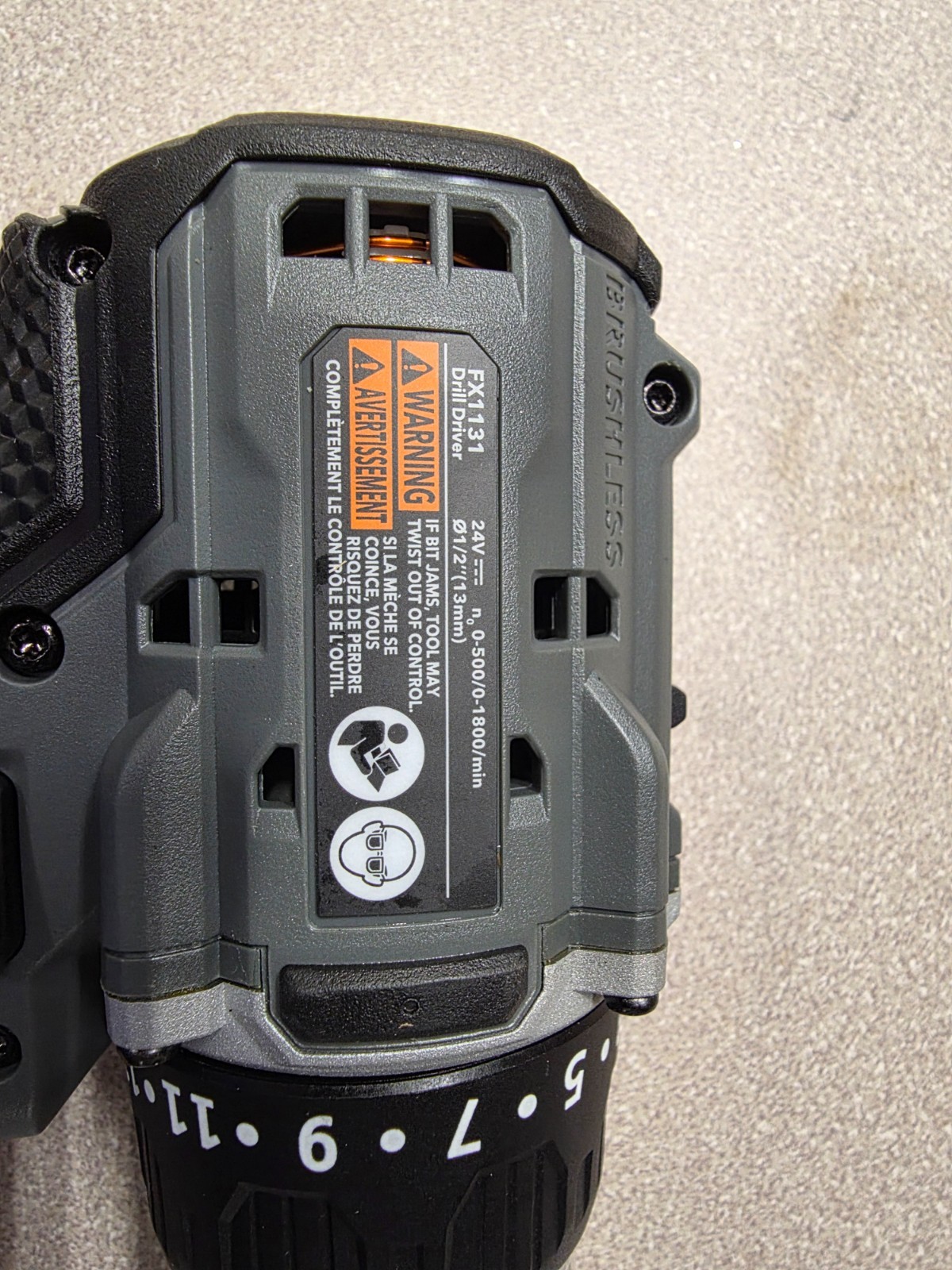 FLEX 24V Compact Drill Driver FX1131 Brushless Tool Only NEW