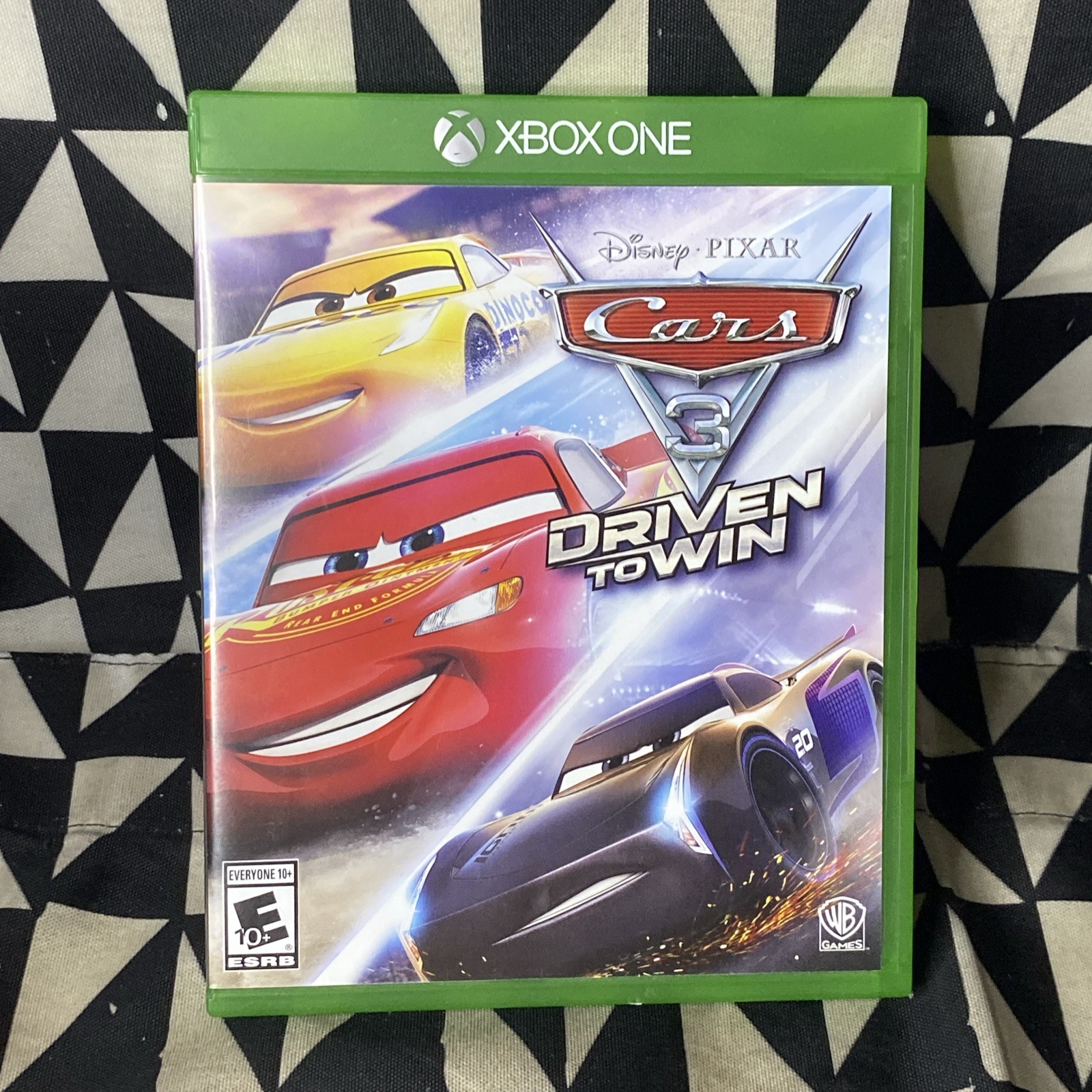 Cars 3: Driven to Win (Microsoft Xbox One, 2017) Case & Manual Only (No Game)