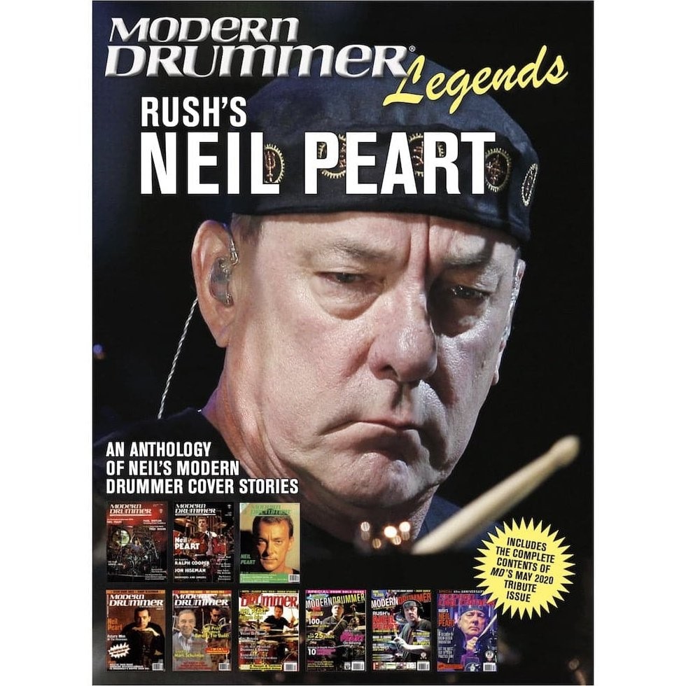 Modern Drummer Legends Magazine Neil Peart Edition