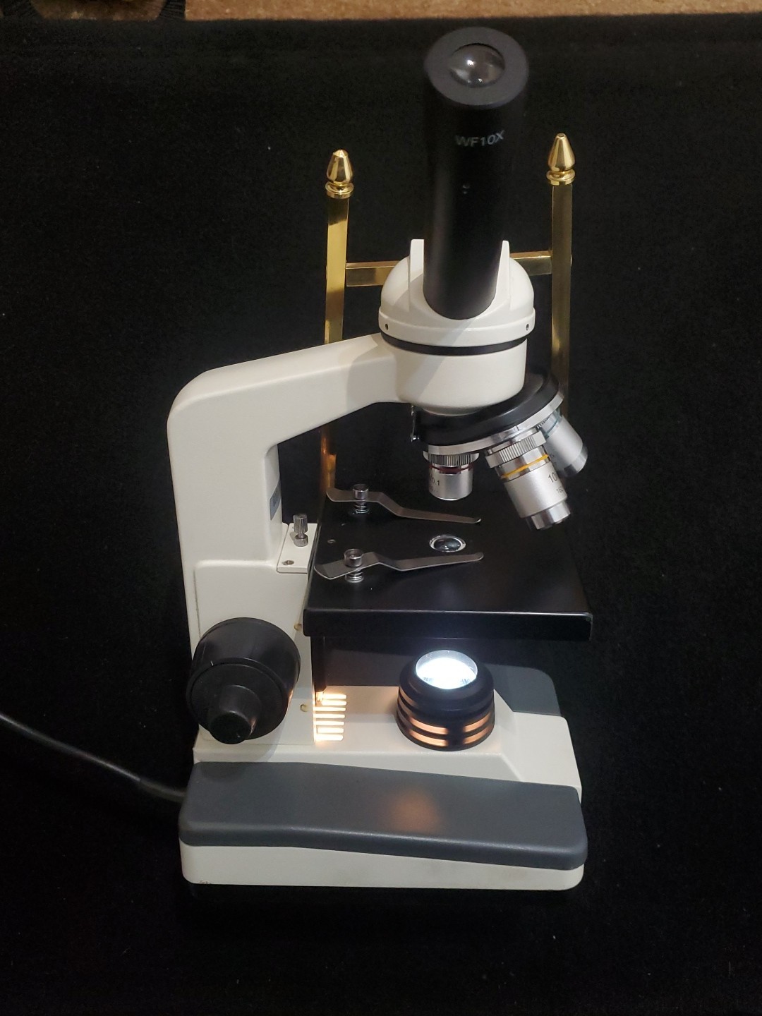 Premiere Microscope MS-01 WF10X Tested Works School Supply Scientific Inquiry