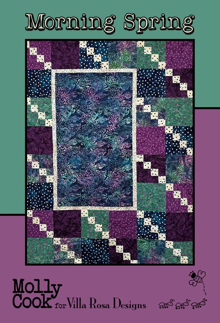 Morning Spring Quilt Pattern-Using a Panel