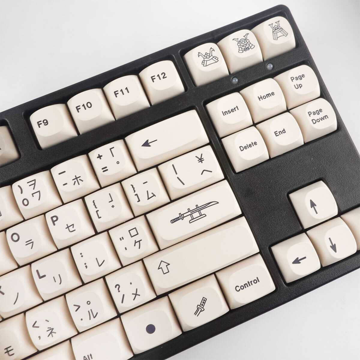 Honor Theme MA Height PBT 126 Keycaps Simple Style No Box for Cherry MX Keyboard