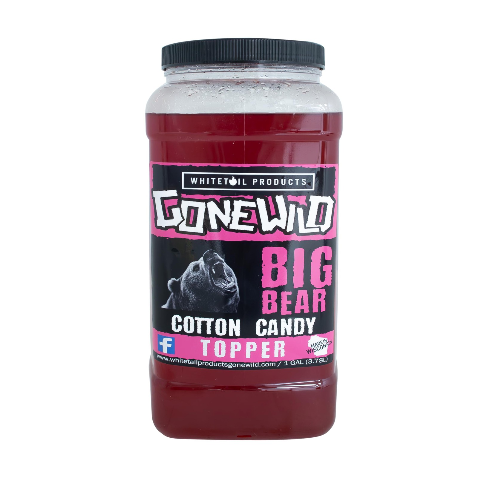 Whitetail Products Gone Wild Cotton Candy Topper Bear Attractant 1 Gallon G8346