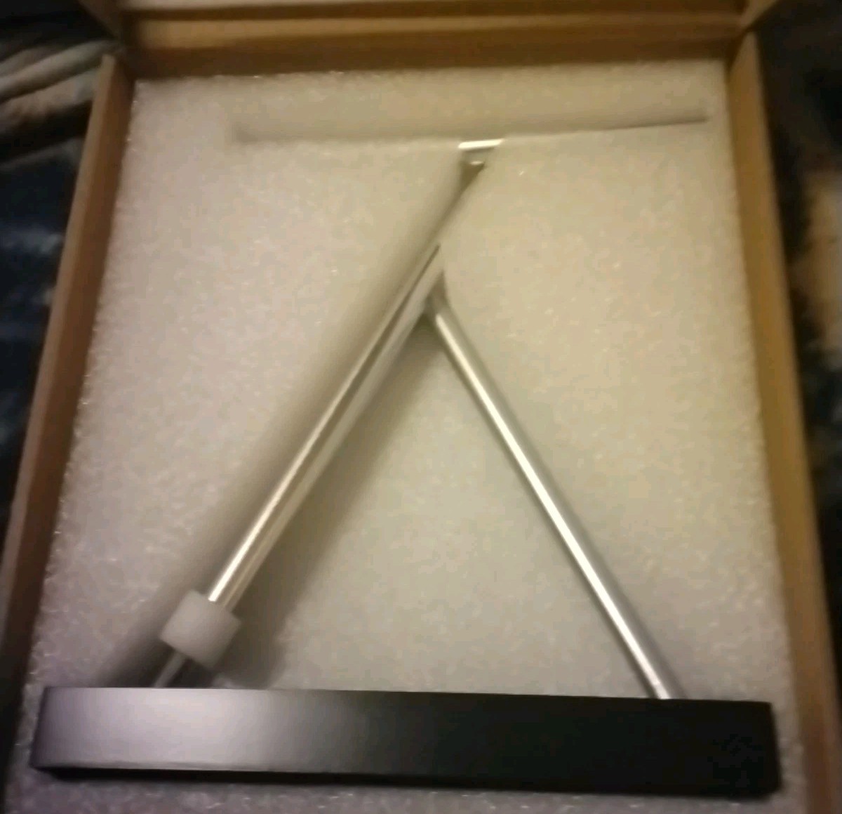 The Swinging Sticks Kinetic Energy Sculpture Desktop -Silver Top Quality