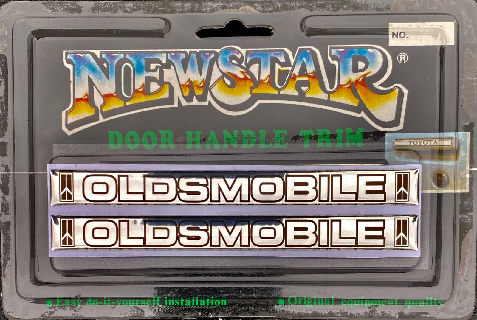 OLDSMOBILE OLDS 442 3D Door handle Inserts chrome trim CUTLASS SUPREME BRAVADA