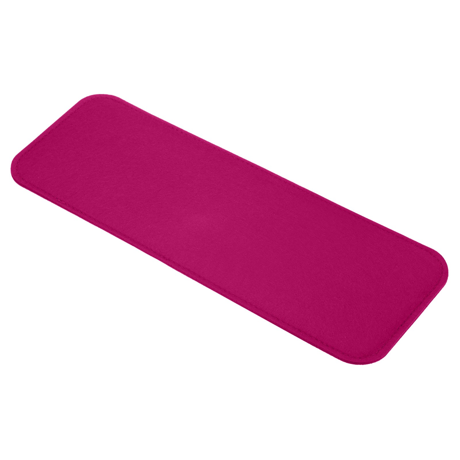 1PC 13.8 x 5.1 Inch Felt Base Shaper for Handbag & Tote Bag & Purse [Rose Red]