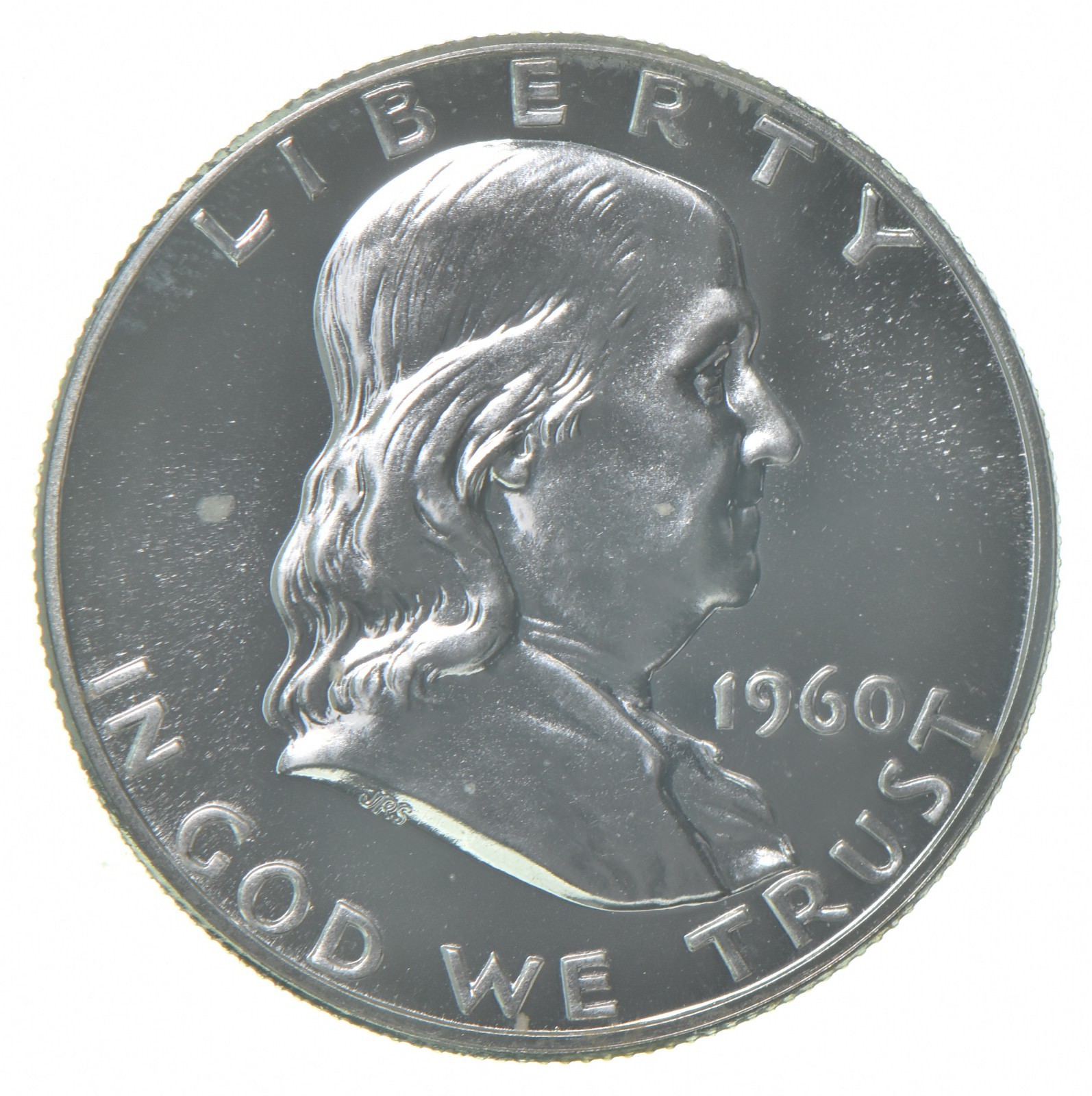 1960 Proof Franklin Half Dollar 90% Silver