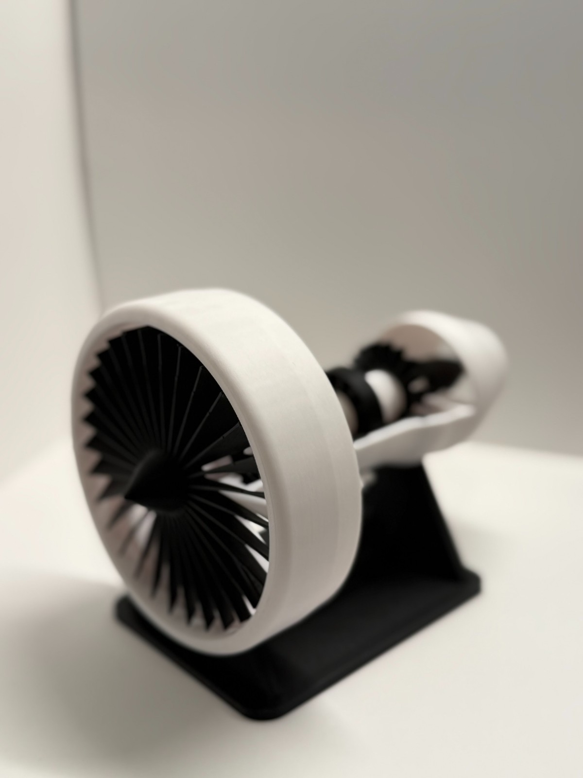 Jet Engine Inside Model