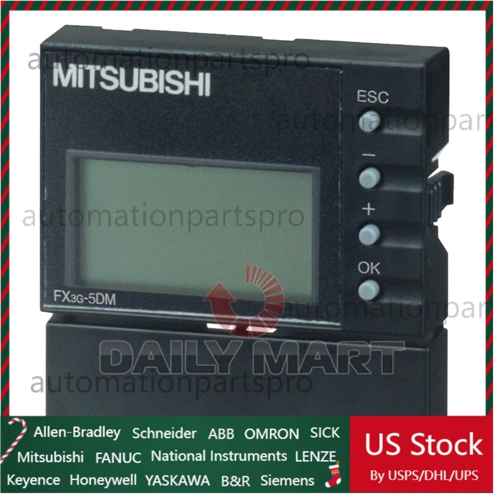 New In Box MITSUBISHI FX3G-5DM PLC Display Module