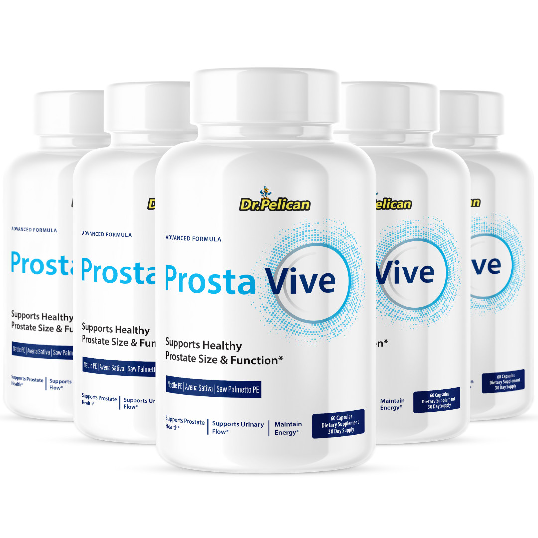 Prosta Vive- Support Supplement for Men - Urinary & Bladder Health-5 Bottles