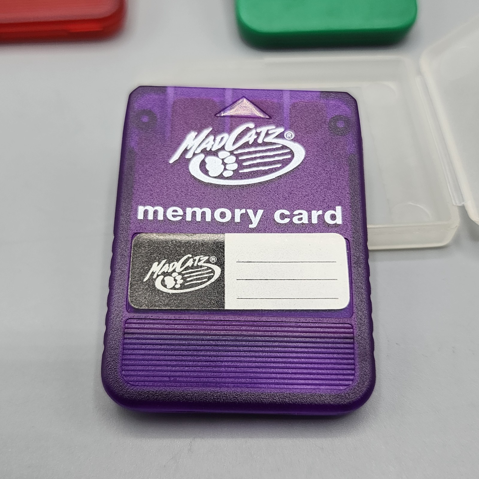 Lot of 3 PlayStation 1 3rd Party Memory Cards 1X - 15 Blocks w/ Case