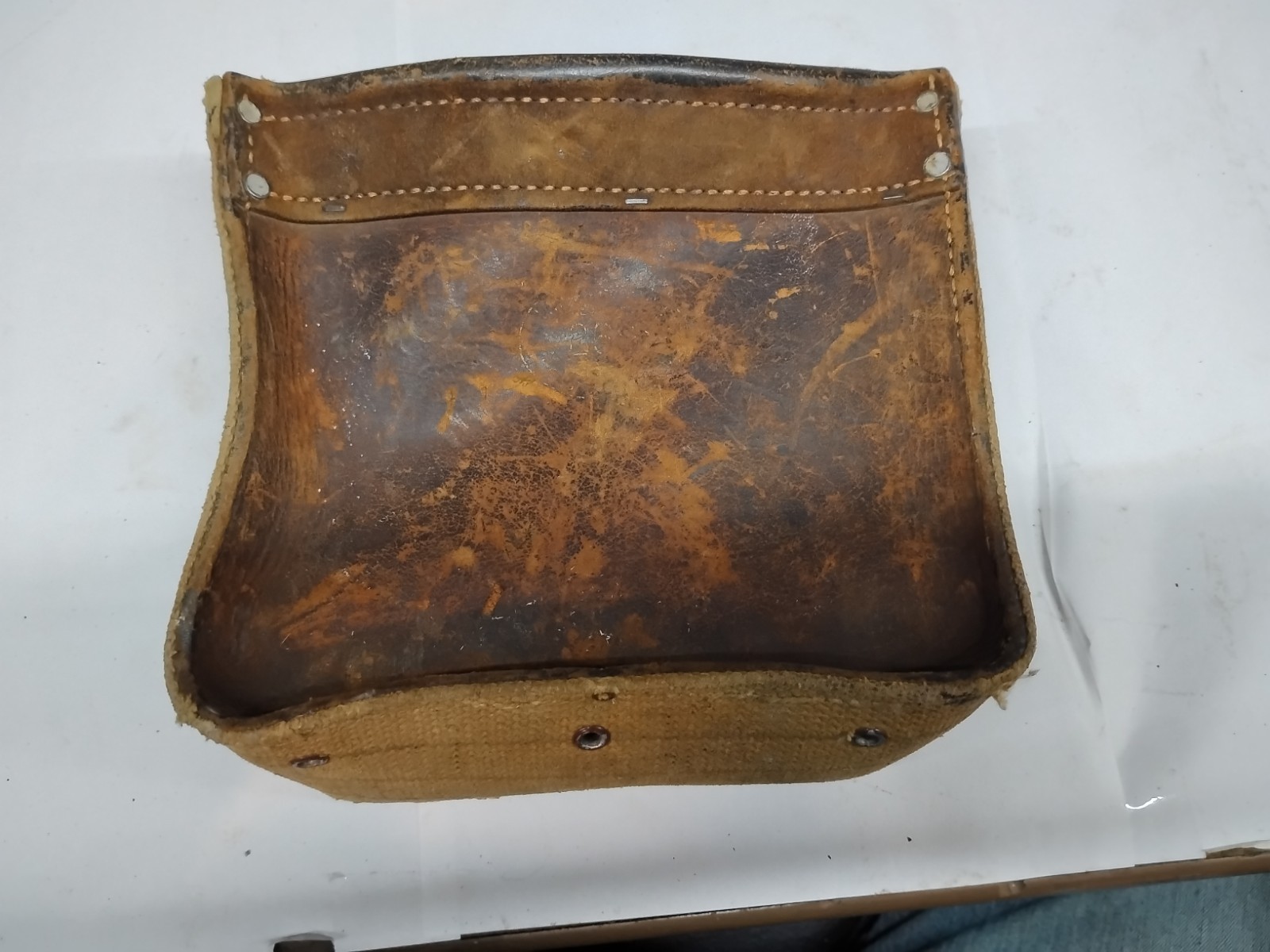 Vintage Bashlin -Lineman Climbing Gear -Tool Pouch -Hoops - Open Pouch