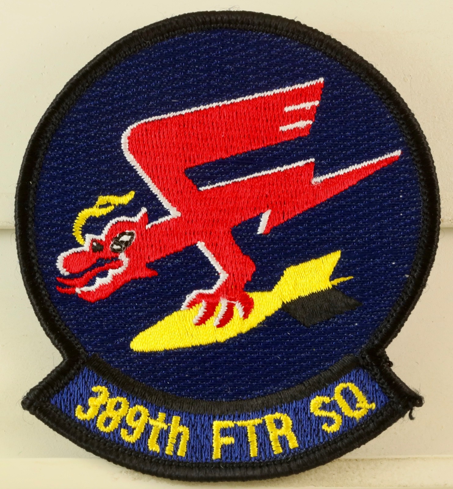 389th Fighter Squadron Patch 3.5" x 3"