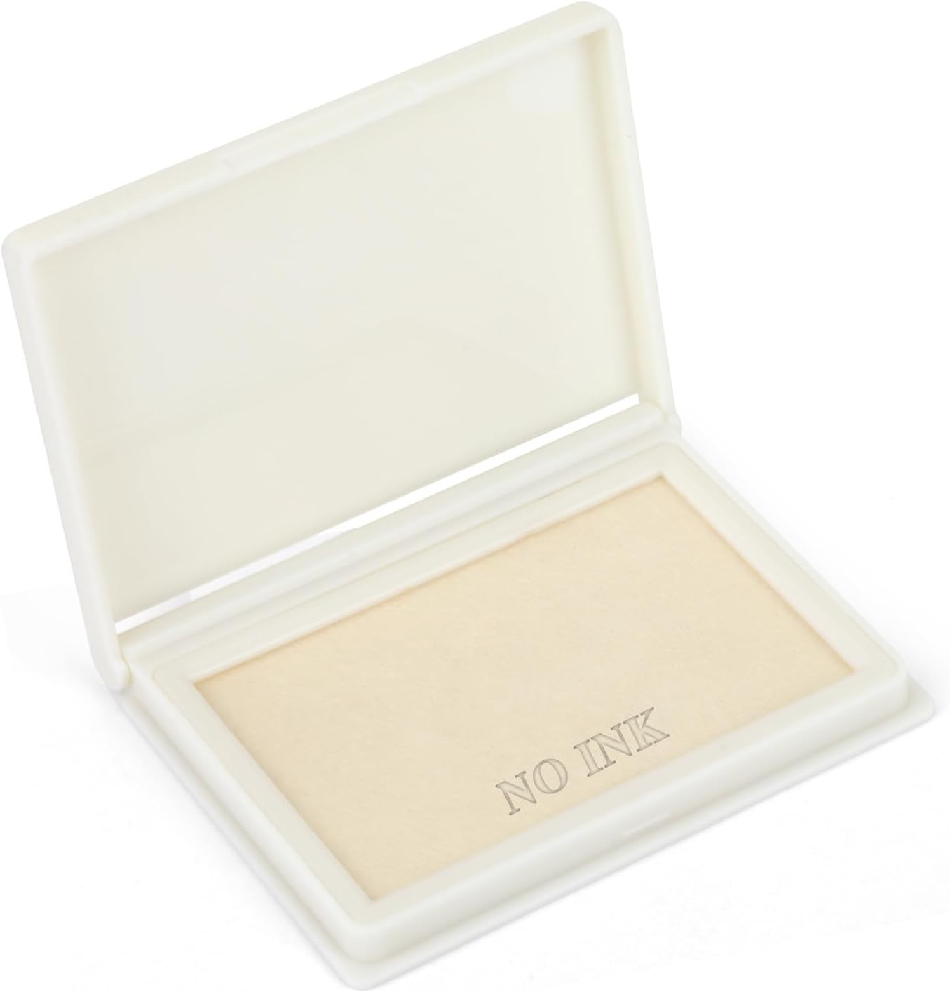 Dry Stamp Pad, 4 X 2.5 Inch Non-Refillable Ink Pad for Stamps, All-Purpose Felt