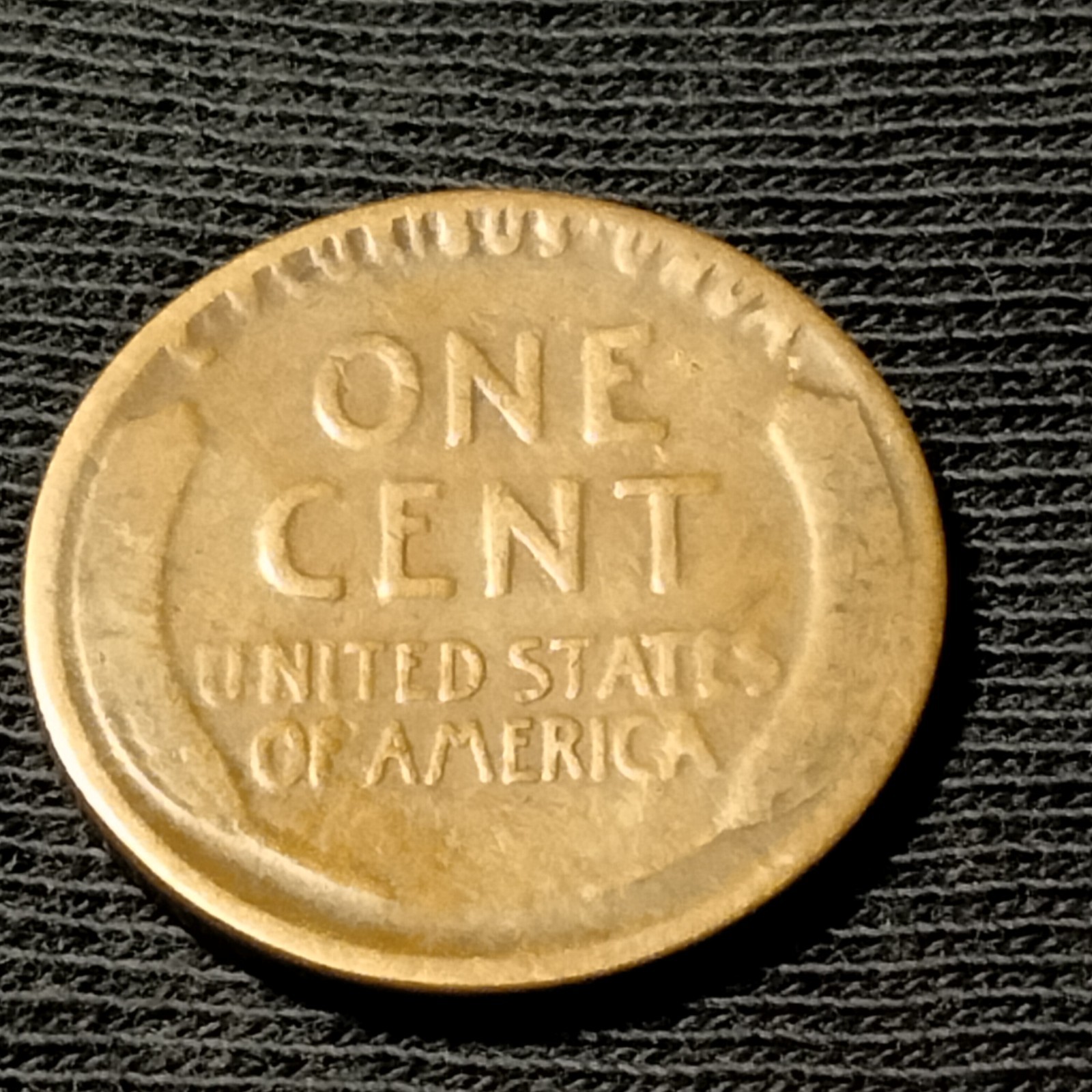 1925 D Lincoln Wheat Cent Improper Alloy Mix