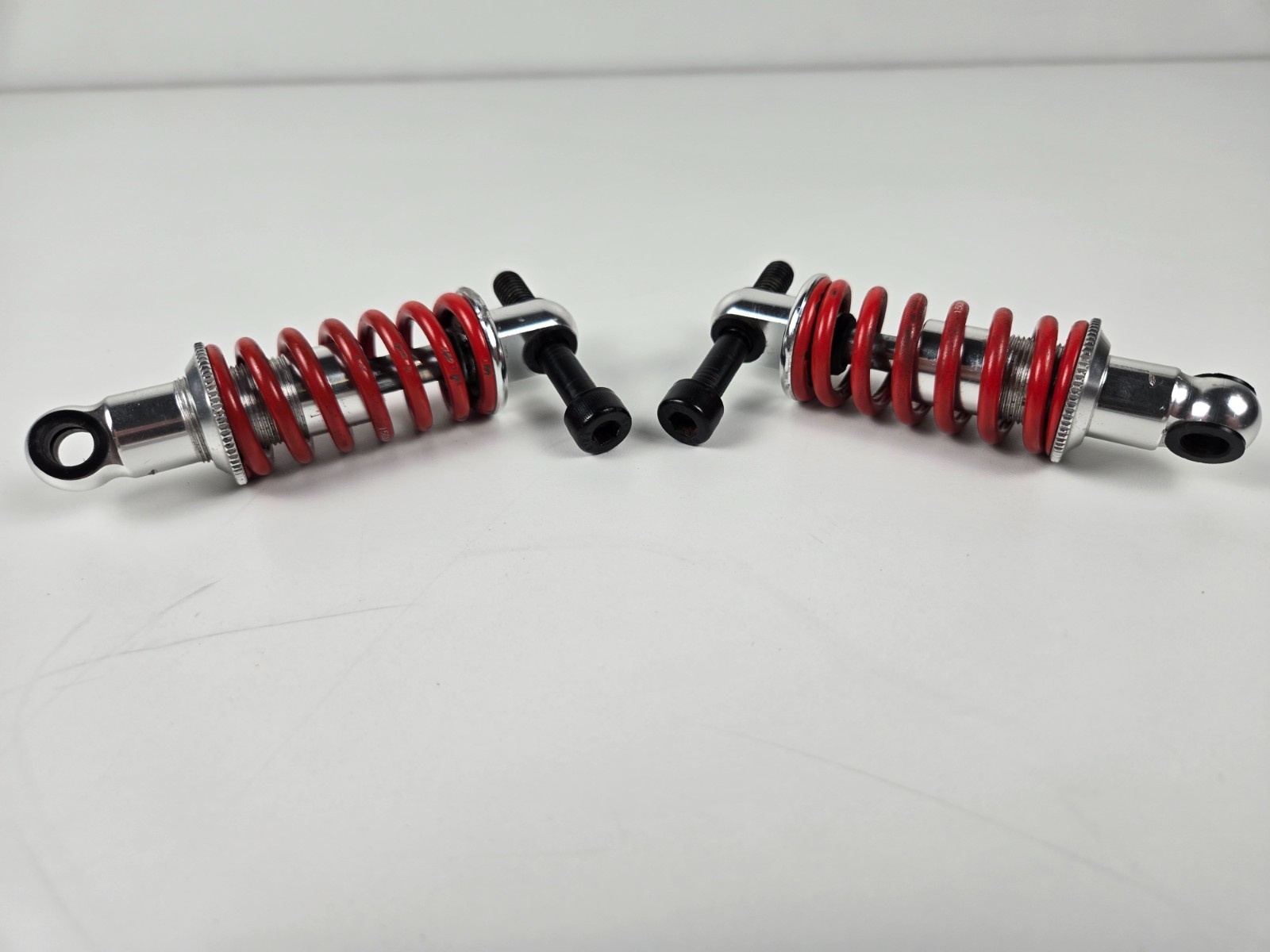 Set of 2 Quickie QM-710 Shock Absorbers, Motor Mount Suspension Wheelchair Red