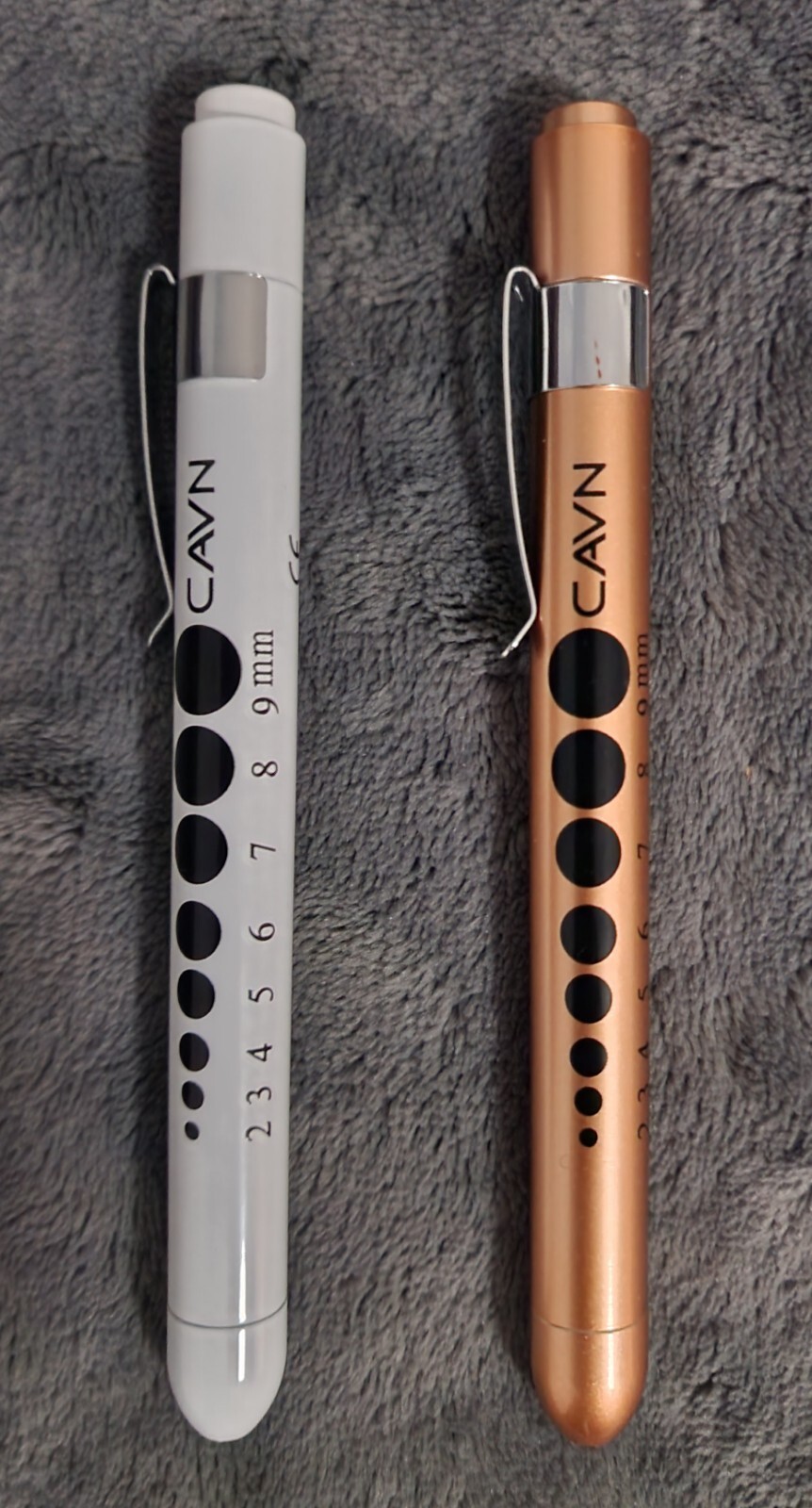 2 Medical Pen Lights for Nurses Doctors Reusable LED Medical Penlight Flashlight